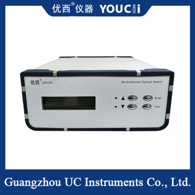 1x4 Masaüstü Optik Anahtar Küçük Ekleme Kaybı Hızlı Anahtarlama Hızı