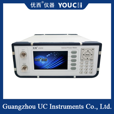 Çift Kanallı Fiber Optik Güç Ölçer +10 ~ -65dBm 100 ~ 240V