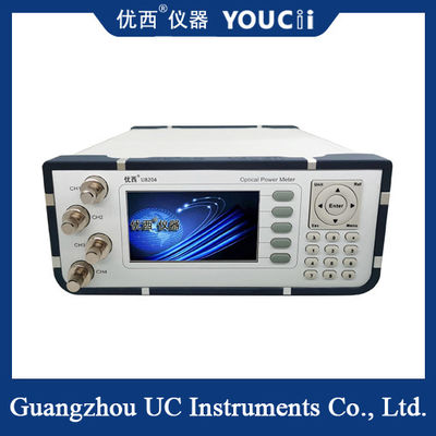 4 Kanallı Güç Optik Ölçer Yüksek Hassasiyetli Optik Test Ekipmanı