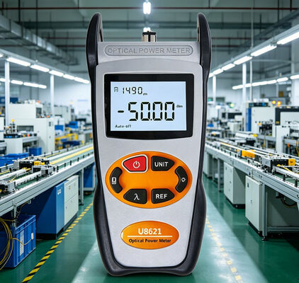 Dalga boyu aralığı: 800 - 1700 Nm El optik güç ölçer
