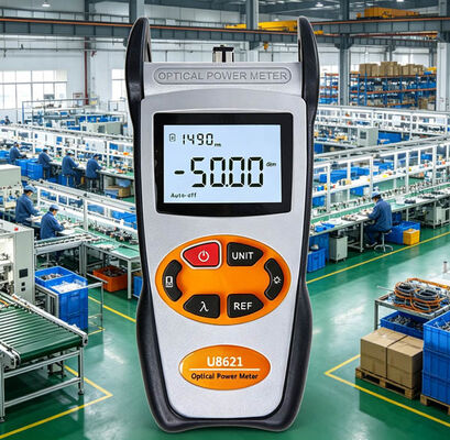 Boyutu: 200×90×50mm, Ekran çözünürlüğü: 0.01dB, Optik Güç Meter