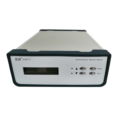 1x8 Polarize Fiber Optik Anahtarlar AC 220V 288mm×260mm×117mm