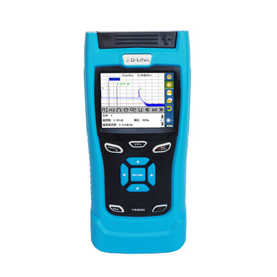 1310 / 1550 nm Optik Zaman Alanı Reflektometre Kesme Noktası Test Cihazı OTDR
