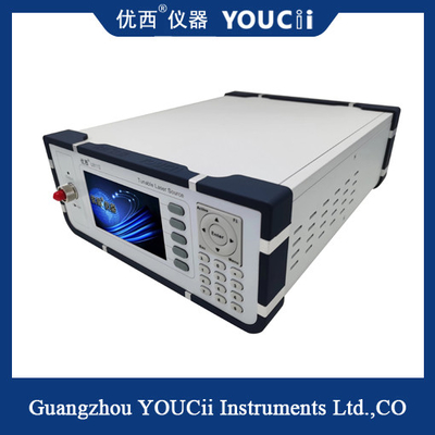 Yüksek hassasiyetli WDM DWDM bileşenleri için benchtop ayarlanabilir ışık kaynağı