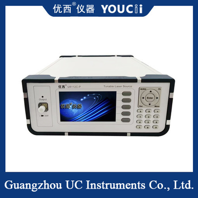 C bantlı benchtop ayarlanabilir lazer kaynağı 1525-1568nm/ 25 dB Çıkış Gücü