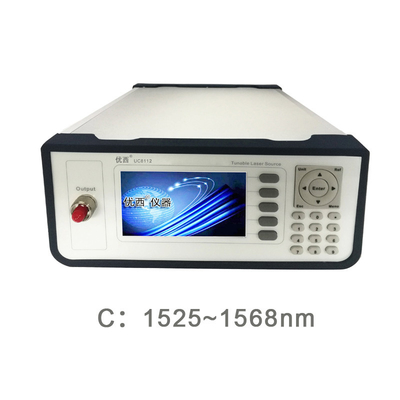 C Bandı Ayarlanabilir Lazer Optik Kaynak Zayıflatma Fonksiyonu 1525 ~1568 nm