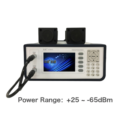 Çift Kanallı Optik Güç Ölçer 850nm - 1700nm Harici Prob